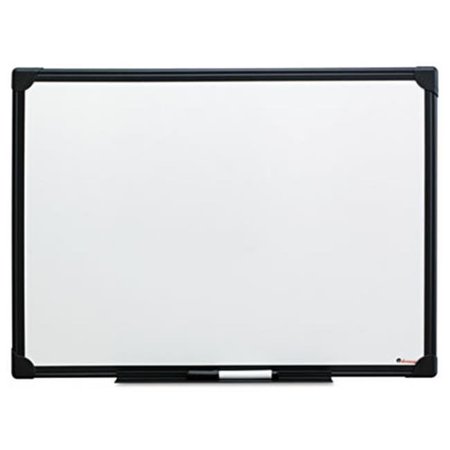 COOLCRAFTS Dry Erase Board  Melamine  24 x 18  Black Frame CO883182